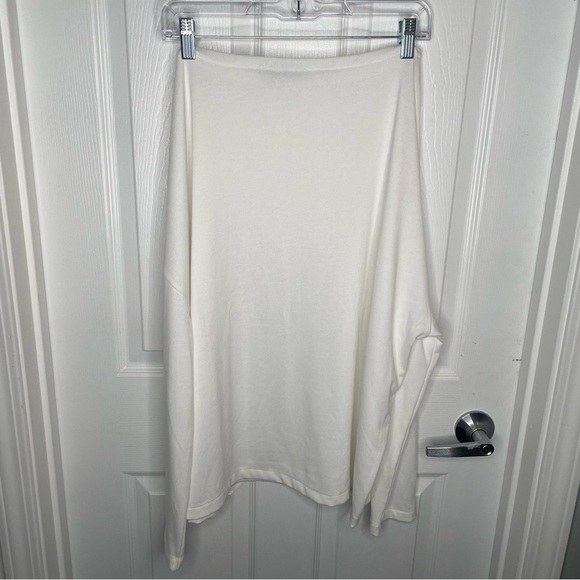 Allsaints Rita Tee in White Lagenlook Contemporary Classic Oversized S - Picture 3 of 9